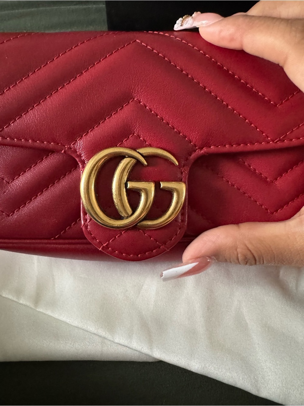 Gucci Red GG Mini - Picture 11 of 11